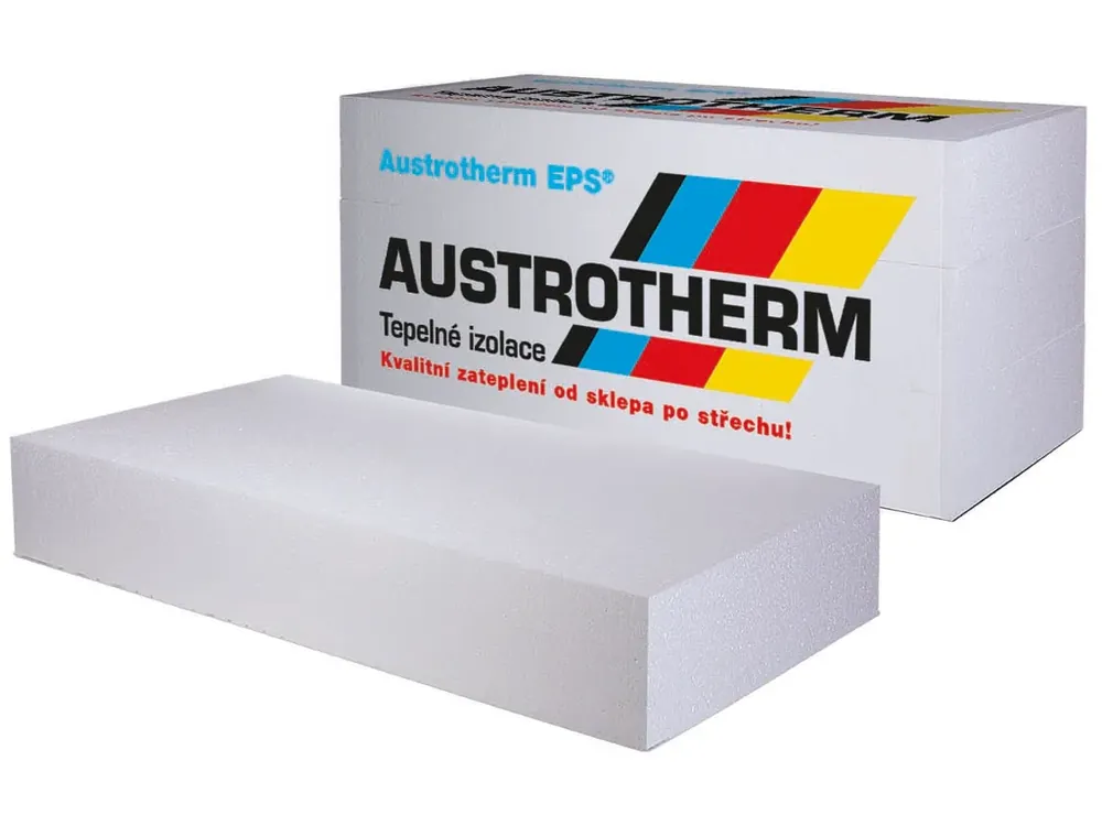 Fasádní polystyren EPS 100F bílý 80 mm Austrotherm