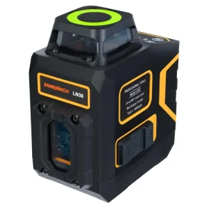 Nivelační přístroj Ermenrich LN30 - až 30m, zelený laser, 5 čar, 57210921