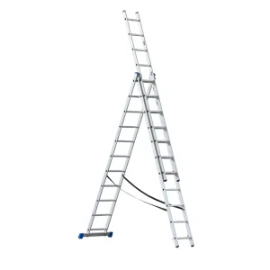 Žebřík G21 třídílný 7,6m 3x11 příček, 6390389